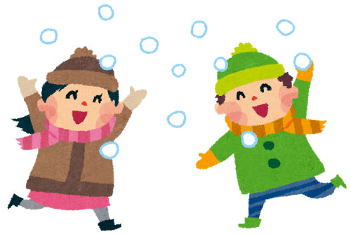 free-illustration-snow-yukigassen